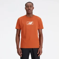 New Balance Koszulka męska MT33512ROX – pomarańczowa