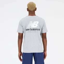 New Balance Koszulka męska MT31504AG – szara