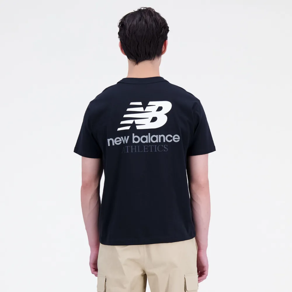 New Balance Koszulka męska MT31504BK – czarna
