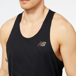 ODZIEZ BIEGOWA|BIEGANIE*New Balance ODZIEZ BIEGOWA|BIEGANIE Koszulka męska MT23280BK – czarna