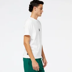 New Balance Koszulka męska MT23582WT – biała