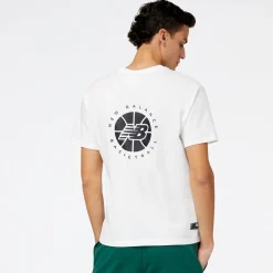 New Balance Koszulka męska MT23582WT – biała