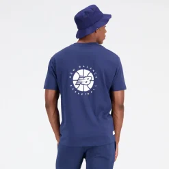 New Balance Koszulka męska MT23582NNY – granatowa