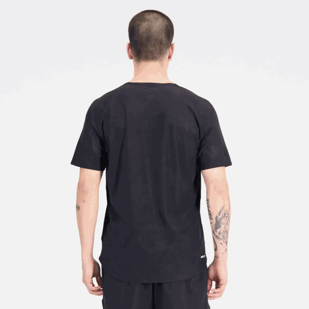 ODZIEZ BIEGOWA|BIEGANIE*New Balance ODZIEZ BIEGOWA|BIEGANIE Koszulka męska MT33281BK – czarna