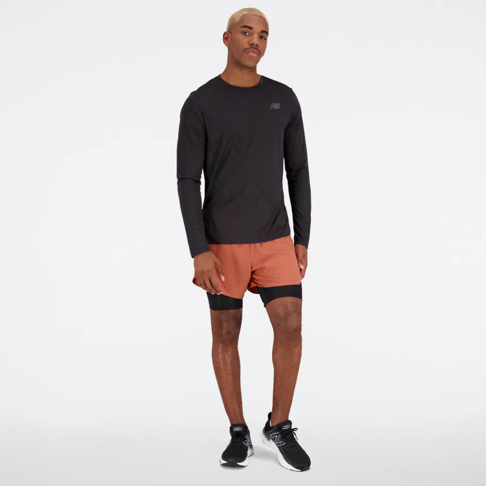 ODZIEZ BIEGOWA|BIEGANIE*New Balance ODZIEZ BIEGOWA|BIEGANIE Koszulka męska MT31282BK – czarna
