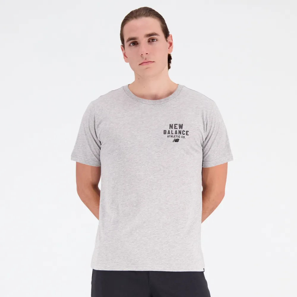 New Balance Koszulka męska MT31909AG – szara