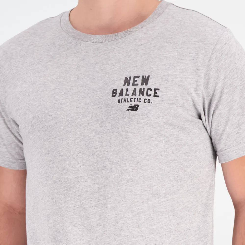 New Balance Koszulka męska MT31909AG – szara