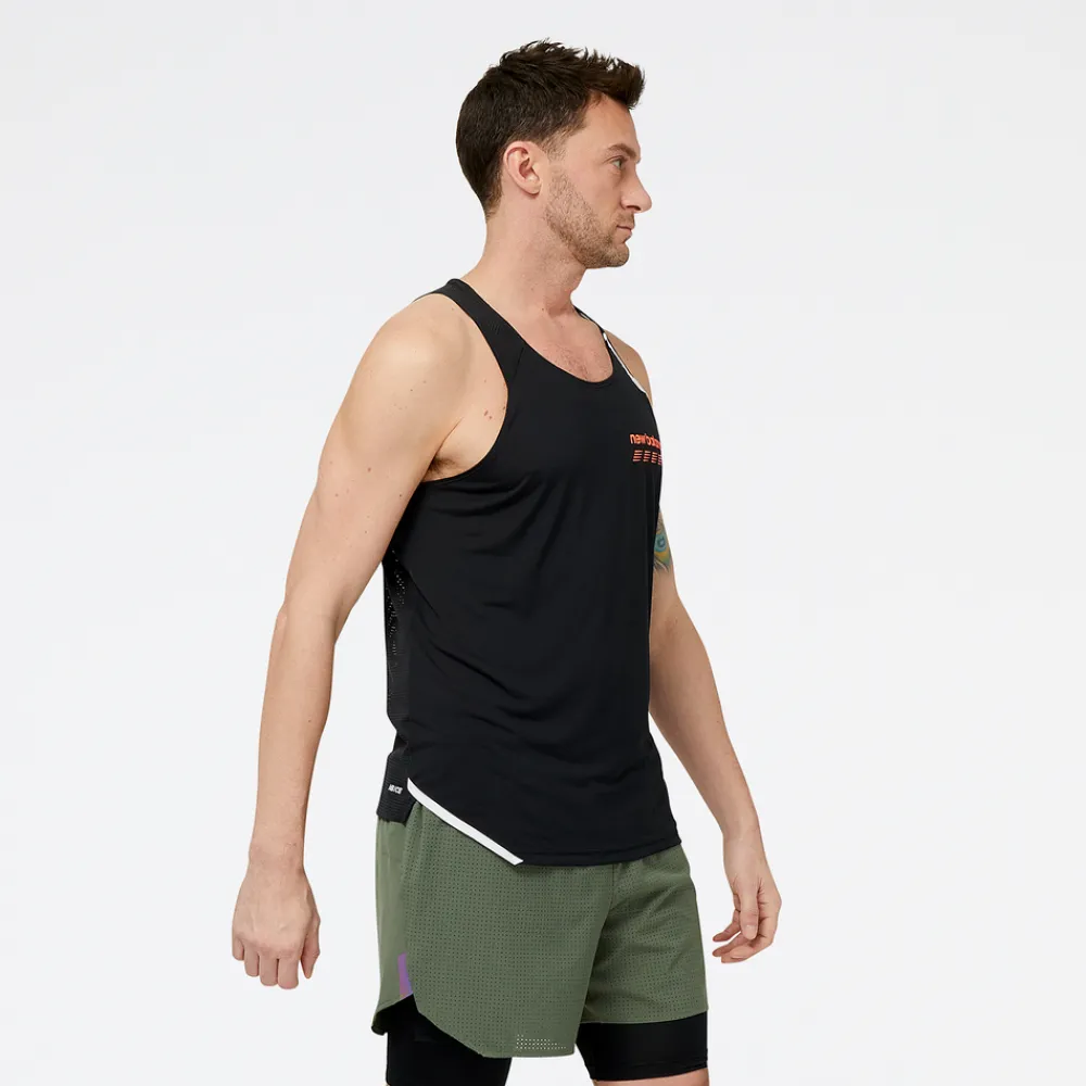 ODZIEZ BIEGOWA|BIEGANIE*New Balance ODZIEZ BIEGOWA|BIEGANIE Koszulka męska MT31240BK – czarna