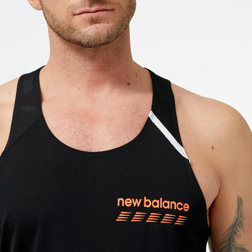 ODZIEZ BIEGOWA|BIEGANIE*New Balance ODZIEZ BIEGOWA|BIEGANIE Koszulka męska MT31240BK – czarna