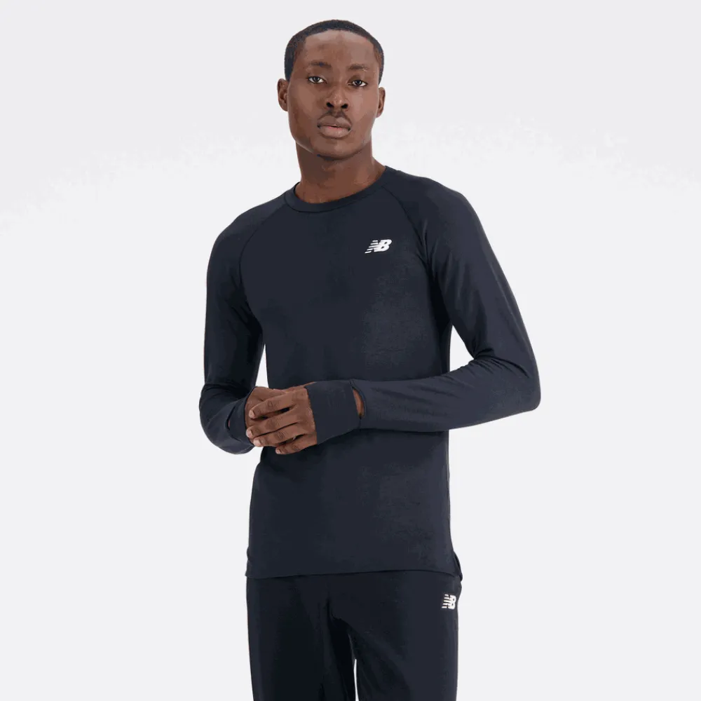 ODZIEZ BIEGOWA|BIEGANIE*New Balance ODZIEZ BIEGOWA|BIEGANIE Koszulka męska MT33284BK – czarna