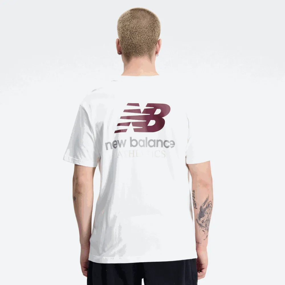 New Balance Koszulka męska MT31504SST – biała