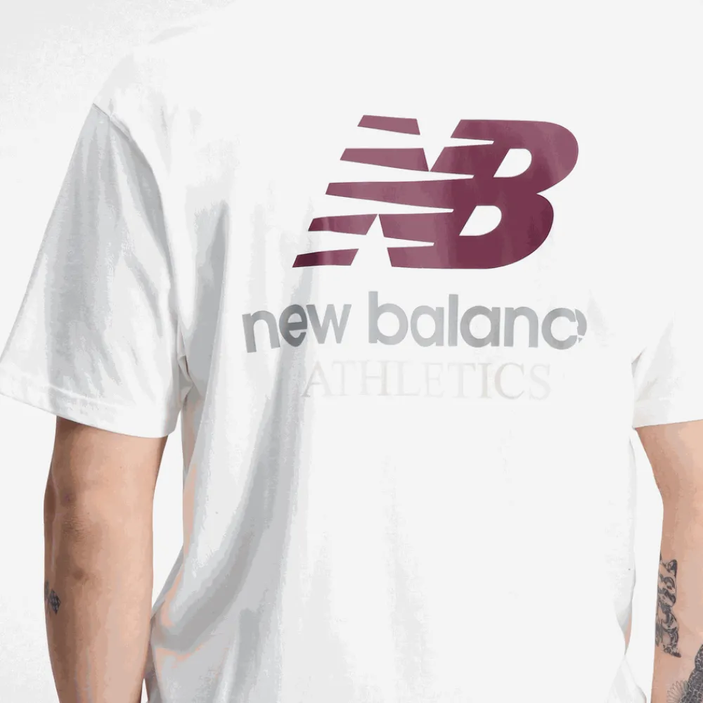 New Balance Koszulka męska MT31504SST – biała