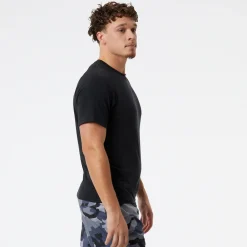 ODZIEZ BIEGOWA|BIEGANIE*New Balance ODZIEZ BIEGOWA|BIEGANIE Koszulka męska MT23059BK – czarna