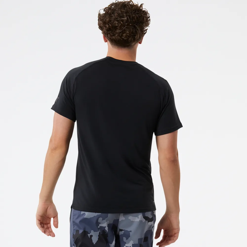 ODZIEZ BIEGOWA|BIEGANIE*New Balance ODZIEZ BIEGOWA|BIEGANIE Koszulka męska MT23059BK – czarna