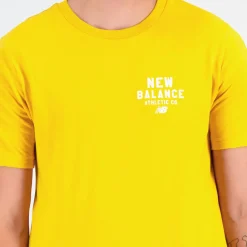 New Balance Koszulka męska MT31909VGL – żółta