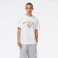 New Balance Koszulka męska MT31904WT – biała