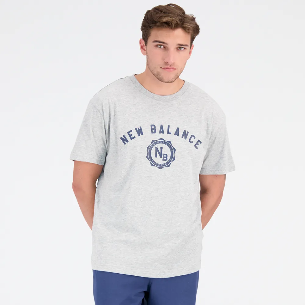 New Balance Koszulka męska MT31904AG – szara