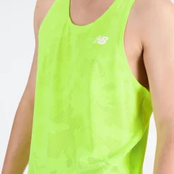 ODZIEZ BIEGOWA|BIEGANIE*New Balance ODZIEZ BIEGOWA|BIEGANIE Koszulka męska MT33280THW – zielona