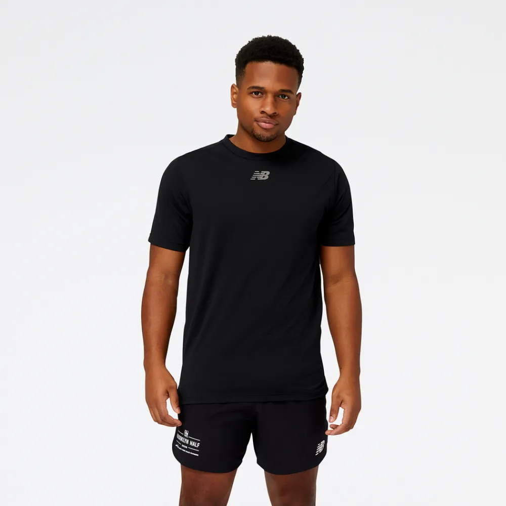 ODZIEZ BIEGOWA|BIEGANIE*New Balance ODZIEZ BIEGOWA|BIEGANIE Koszulka męska MT31251BKH – czarna