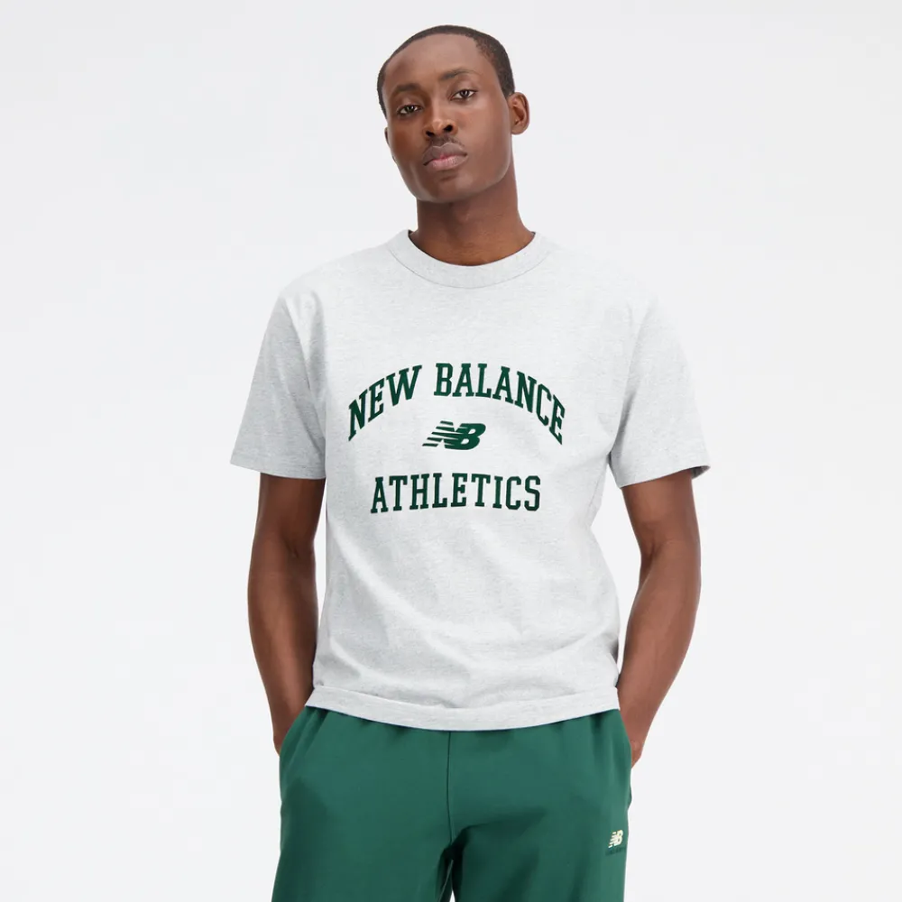 New Balance Koszulka męska MT33551AG – szara