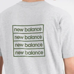 New Balance Koszulka męska MT33517AG – szara