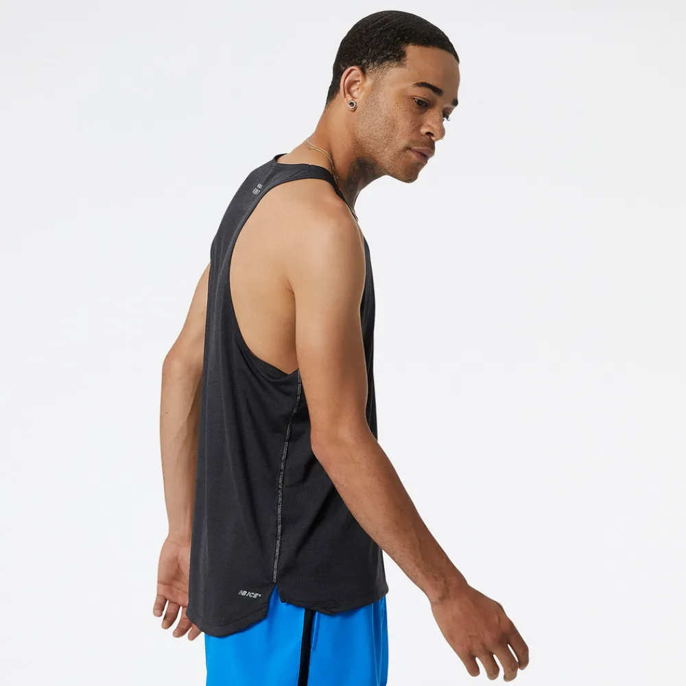 ODZIEZ BIEGOWA|BIEGANIE*New Balance ODZIEZ BIEGOWA|BIEGANIE Koszulka MT21260BK – czarna