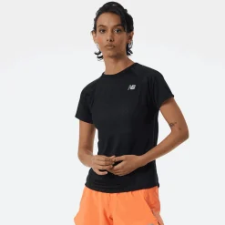 ODZIEZ BIEGOWA|BIEGANIE*New Balance ODZIEZ BIEGOWA|BIEGANIE Koszulka WT21262BK – czarna