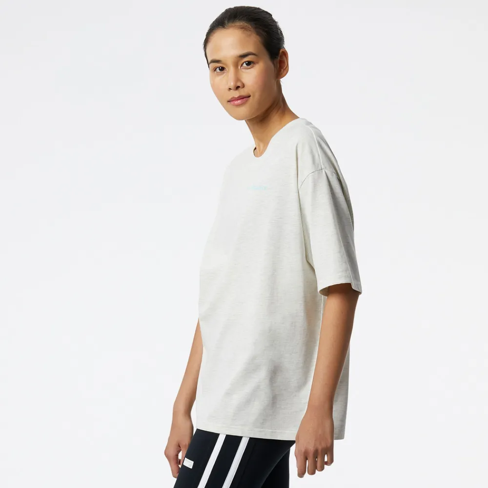 New Balance Koszulka WT21558SAH – szara