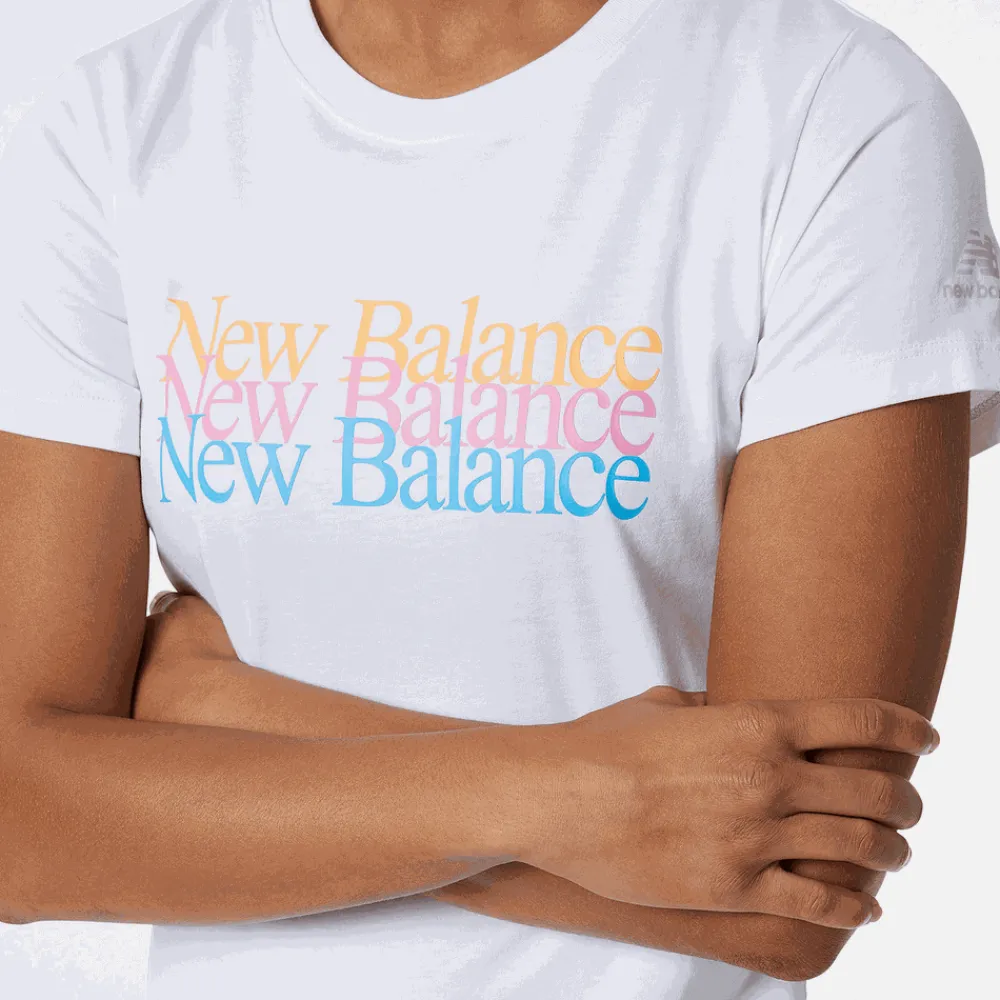 New Balance Koszulka WT21507WT – biała