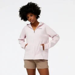 ODZIEZ BIEGOWA|BIEGANIE*New Balance ODZIEZ BIEGOWA|BIEGANIE Kurtka damska WJ31101SOI – różowa