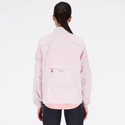 ODZIEZ BIEGOWA|BIEGANIE*New Balance ODZIEZ BIEGOWA|BIEGANIE Kurtka damska WJ21265SOI – różowa