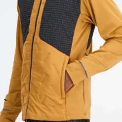 ODZIEZ BIEGOWA|BIEGANIE*New Balance ODZIEZ BIEGOWA|BIEGANIE Kurtka męska MJ33256TOB – żółta