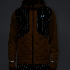 ODZIEZ BIEGOWA|BIEGANIE*New Balance ODZIEZ BIEGOWA|BIEGANIE Kurtka męska MJ33256TOB – żółta