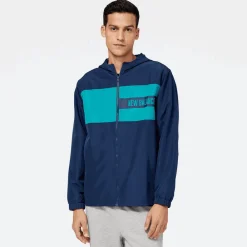 New Balance Kurtka męska MJ23900TMT – granatowa