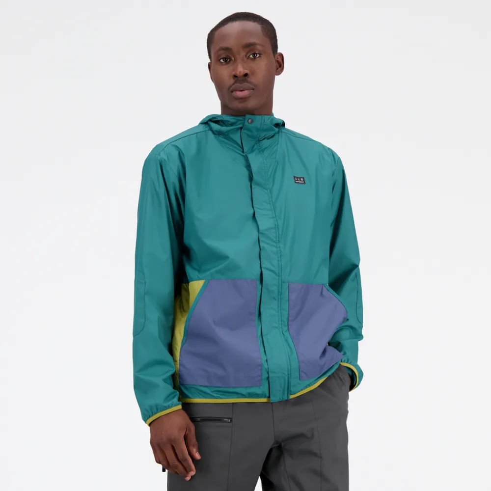 ODZIEZ BIEGOWA|BIEGANIE*New Balance ODZIEZ BIEGOWA|BIEGANIE Kurtka męska MJ31507VDA – zielona
