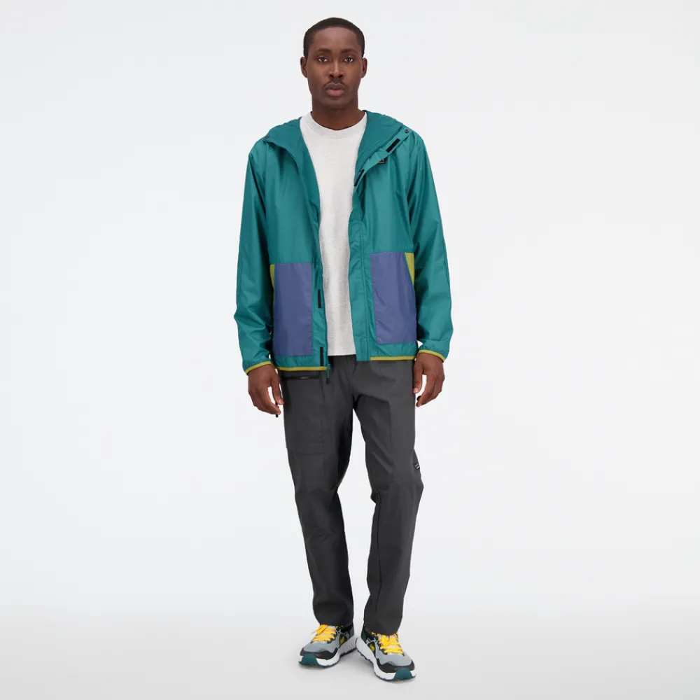 ODZIEZ BIEGOWA|BIEGANIE*New Balance ODZIEZ BIEGOWA|BIEGANIE Kurtka męska MJ31507VDA – zielona