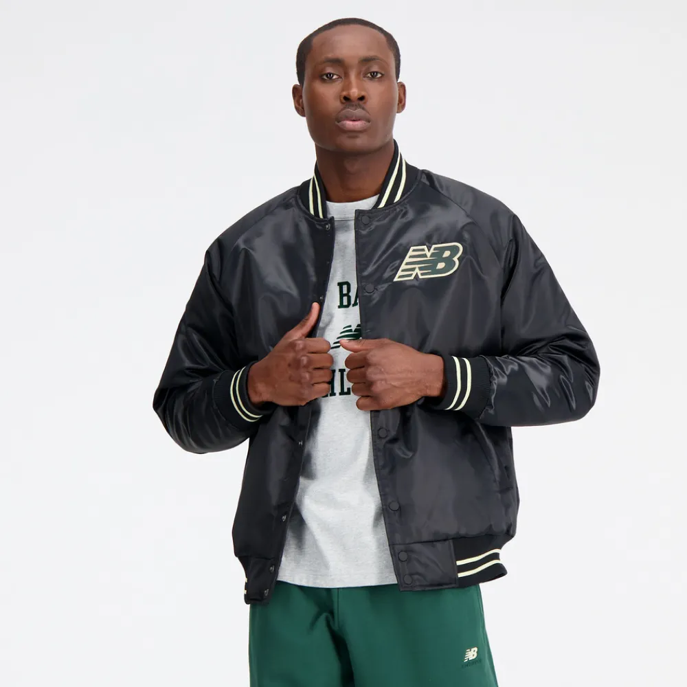 New Balance Kurtka męska MJ33550BK – czarna