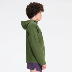 ODZIEZ BIEGOWA|BIEGANIE*New Balance ODZIEZ BIEGOWA|BIEGANIE Kurtka męska MJ33276KOU – zielona