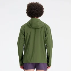 ODZIEZ BIEGOWA|BIEGANIE*New Balance ODZIEZ BIEGOWA|BIEGANIE Kurtka męska MJ33276KOU – zielona