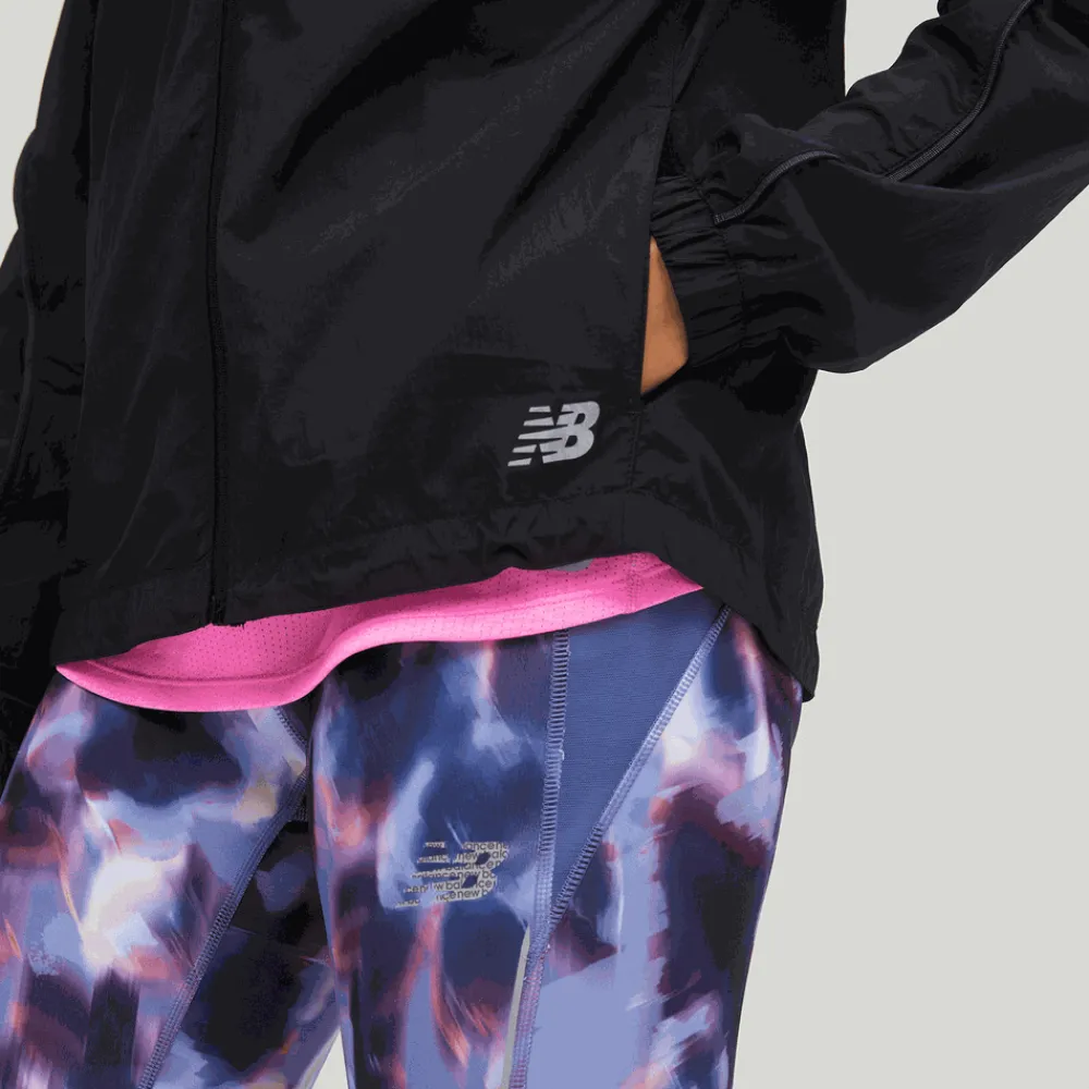 ODZIEZ BIEGOWA|BIEGANIE*New Balance ODZIEZ BIEGOWA|BIEGANIE Kurtka WJ21264BK – czarna