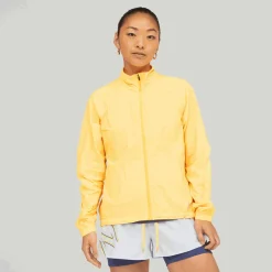 ODZIEZ BIEGOWA|BIEGANIE*New Balance ODZIEZ BIEGOWA|BIEGANIE Kurtka WJ21264VAC – żółta