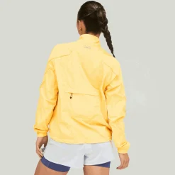 ODZIEZ BIEGOWA|BIEGANIE*New Balance ODZIEZ BIEGOWA|BIEGANIE Kurtka WJ21264VAC – żółta
