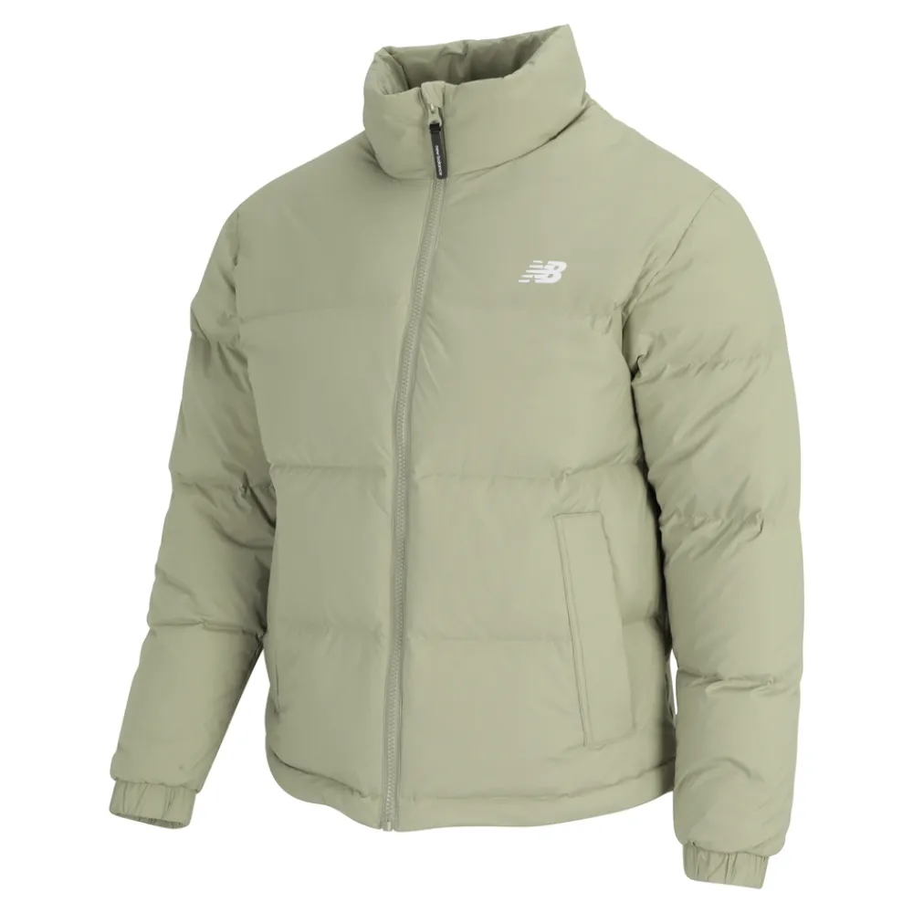 New Balance Kurtka zimowa damska WJ34303FUG – zielona