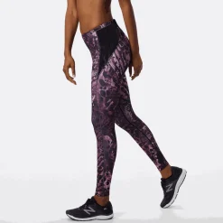 ODZIEZ BIEGOWA|BIEGANIE*New Balance ODZIEZ BIEGOWA|BIEGANIE Legginsy damskie WP21274RAN – kolor