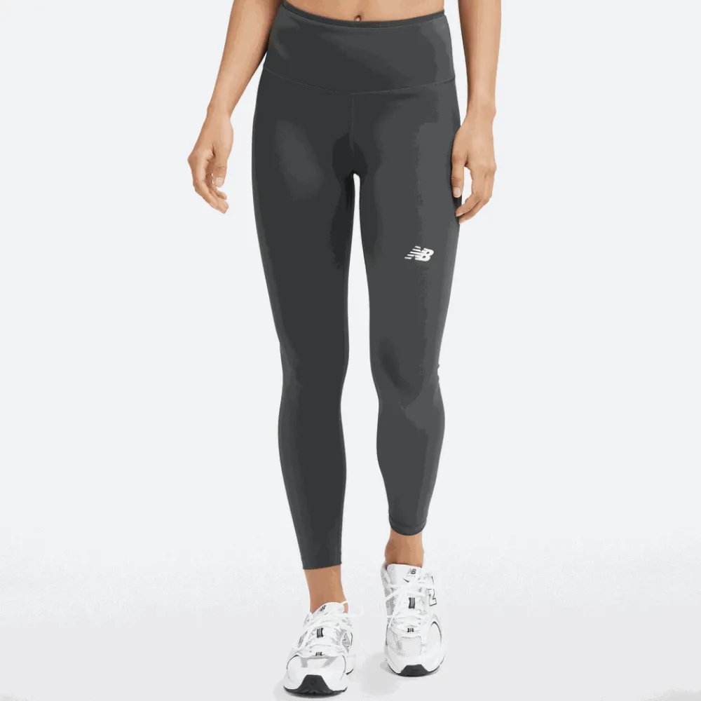 ODZIEZ BIEGOWA|BIEGANIE*New Balance ODZIEZ BIEGOWA|BIEGANIE Legginsy damskie WP33512ACK – czarne