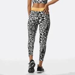 ODZIEZ BIEGOWA|BIEGANIE*New Balance ODZIEZ BIEGOWA|BIEGANIE Legginsy WP21178BKW – czarno–białe