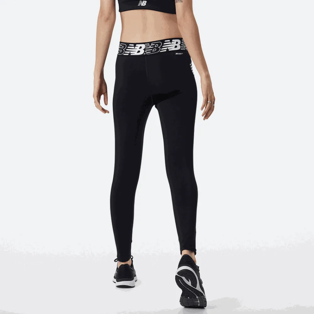 ODZIEZ BIEGOWA|BIEGANIE*New Balance ODZIEZ BIEGOWA|BIEGANIE Legginsy WP21177BK – czarne