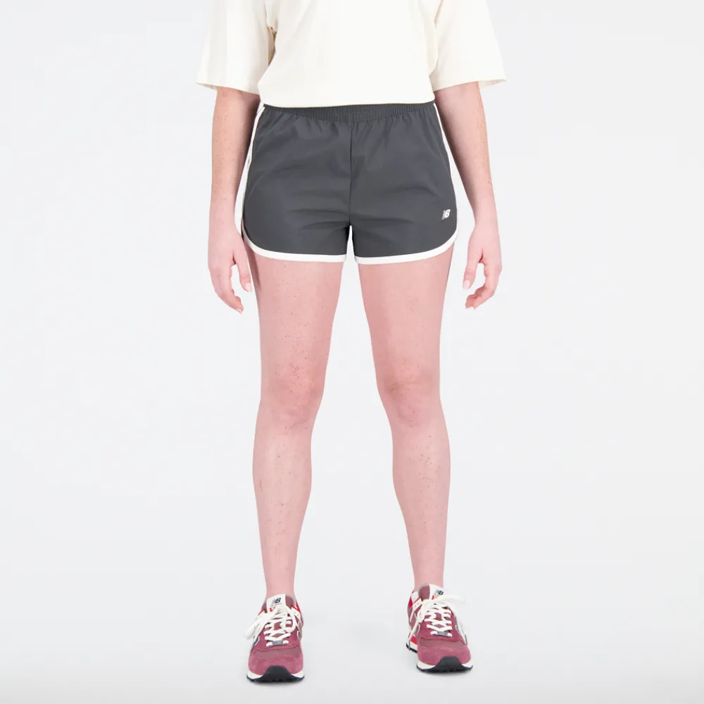 ODZIEZ BIEGOWA|BIEGANIE*New Balance ODZIEZ BIEGOWA|BIEGANIE Spodenki damskie WS31500ACK – czarne