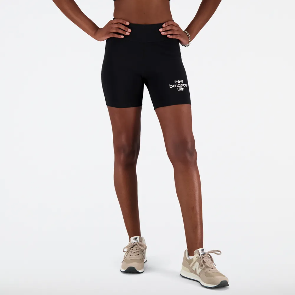 ODZIEZ BIEGOWA|BIEGANIE*New Balance ODZIEZ BIEGOWA|BIEGANIE Spodenki damskie WS31504BK – czarne