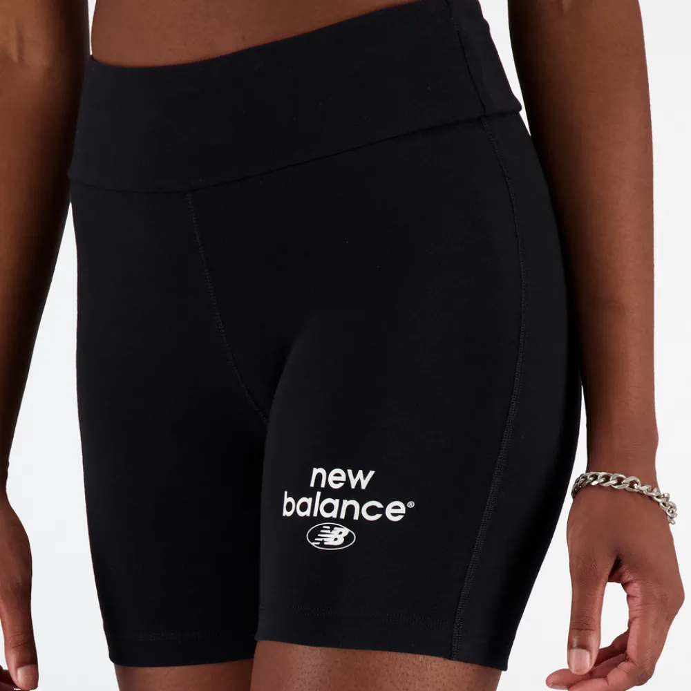 ODZIEZ BIEGOWA|BIEGANIE*New Balance ODZIEZ BIEGOWA|BIEGANIE Spodenki damskie WS31504BK – czarne